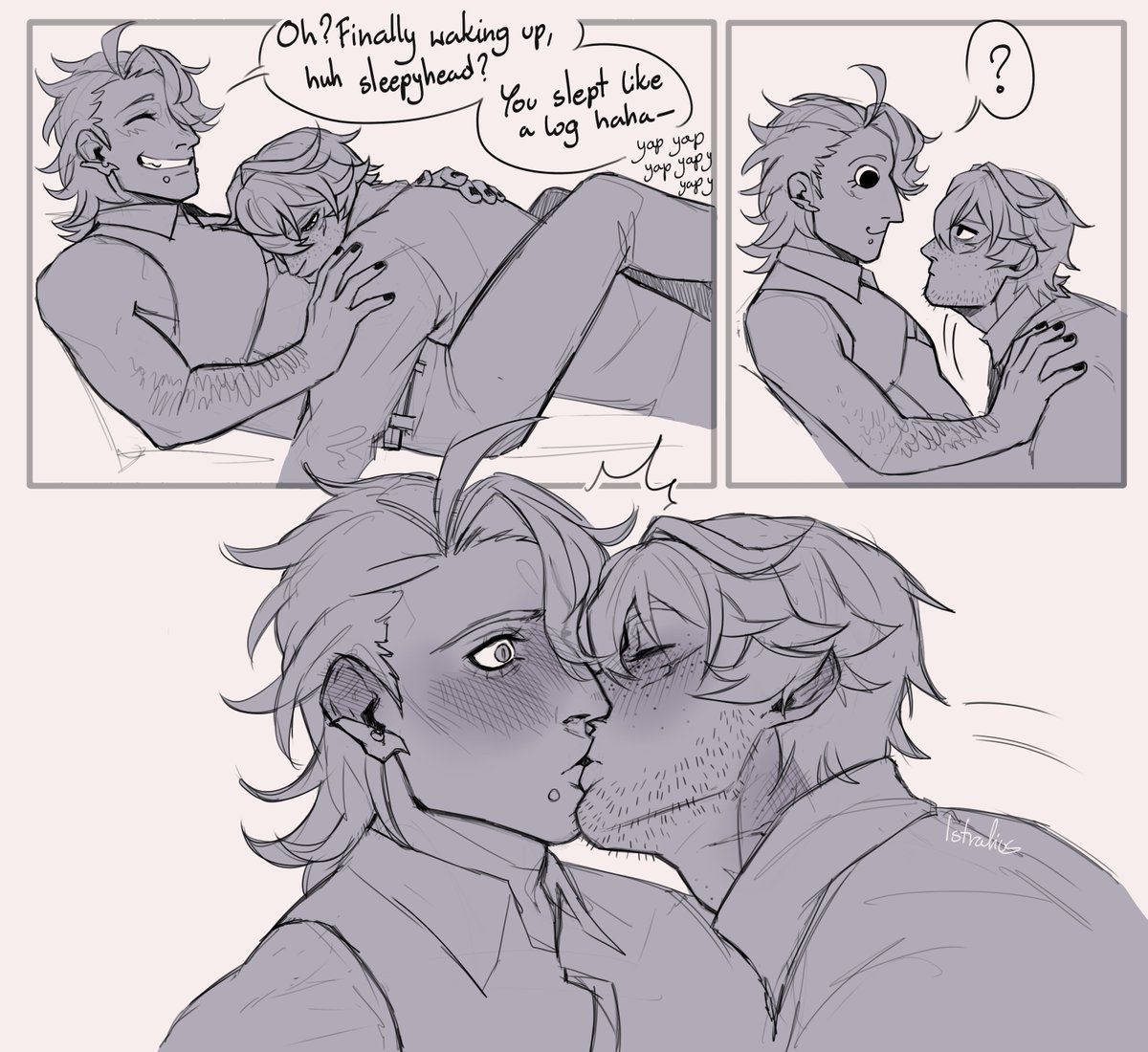 Istralius's tweet image. &quot;You talk too much&quot;
#sampard #hsr