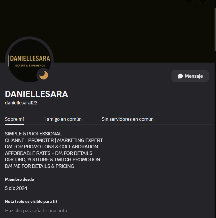 LizzB__'s tweet photo. 🚨 ALERTA IMPORTANTE 🚨

Están usando mi imagen y mi nombre en Discord para estafar, ofreciendo supuesta ayuda para conseguir el verificado o el partner.

⚠️ NO soy yo
⚠️ NO tengo nada que ver con eso
⚠️ Jamás tendré vínculo con ese tipo de prácticas ni productos

No formo parte de ninguna web ni grupo que prometa logros.
Mi comunidad la he construido yo sola, con constancia, trabajo real y todos mis días buenos y malos.

🛑 Ya está denunciado ante la Policía Nacional, a través de delitos telemáticos.
🔍 Y cuento con los medios y personas necesarias para que esta denuncia no quede archivada.
Voy a llegar hasta el final.

🙏 Gracias a quien me avisó y a quienes siempre cuidan esta comunidad conmigo 💚

@Svntvmvriv @StakeEddie @KickEspanol @KickSupport @kick 
#Estafa #NoEsLiz #DenunciaEnMarcha #ComunidadLimpia