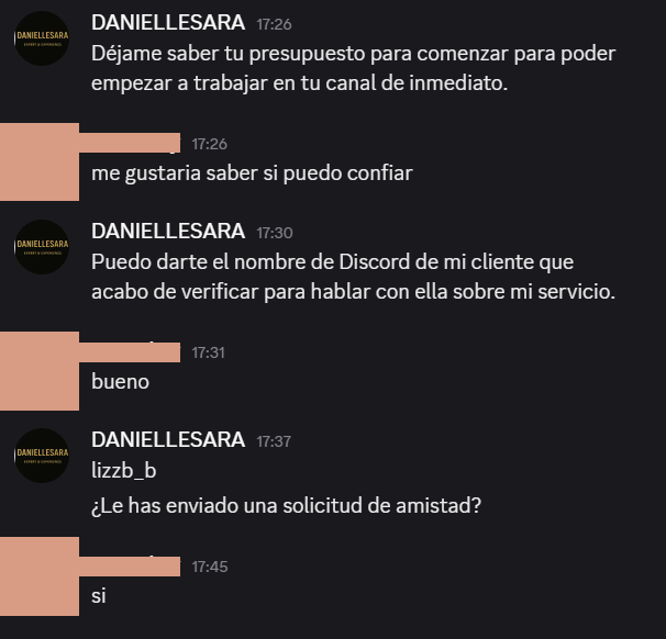 LizzB__'s tweet photo. 🚨 ALERTA IMPORTANTE 🚨

Están usando mi imagen y mi nombre en Discord para estafar, ofreciendo supuesta ayuda para conseguir el verificado o el partner.

⚠️ NO soy yo
⚠️ NO tengo nada que ver con eso
⚠️ Jamás tendré vínculo con ese tipo de prácticas ni productos

No formo parte de ninguna web ni grupo que prometa logros.
Mi comunidad la he construido yo sola, con constancia, trabajo real y todos mis días buenos y malos.

🛑 Ya está denunciado ante la Policía Nacional, a través de delitos telemáticos.
🔍 Y cuento con los medios y personas necesarias para que esta denuncia no quede archivada.
Voy a llegar hasta el final.

🙏 Gracias a quien me avisó y a quienes siempre cuidan esta comunidad conmigo 💚

@Svntvmvriv @StakeEddie @KickEspanol @KickSupport @kick 
#Estafa #NoEsLiz #DenunciaEnMarcha #ComunidadLimpia