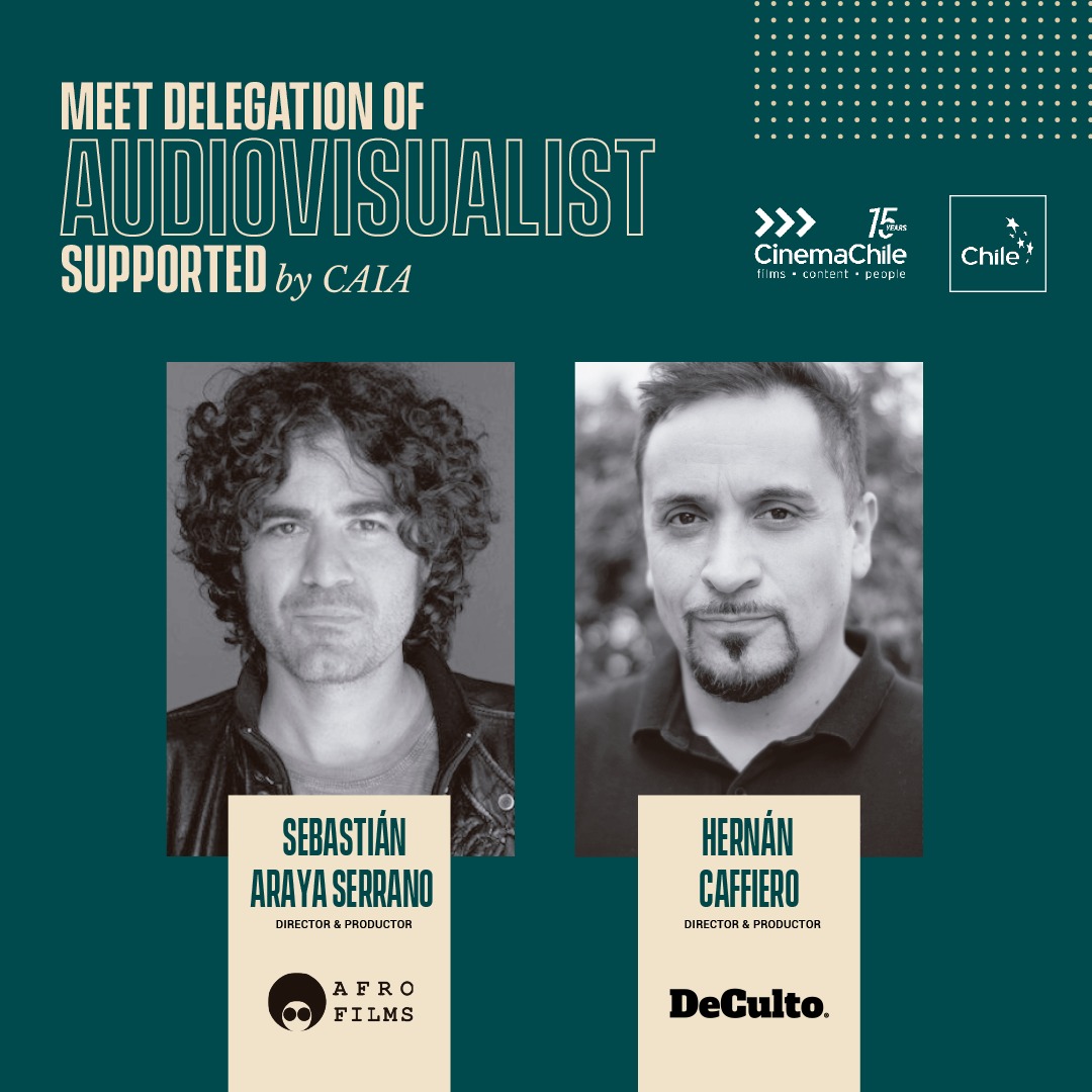 🎬 Dos productores nacionales han sido seleccionados para participar en Conecta FICTION &amp; Entertainment 2025, gracias al financiamiento del Ministerio de las Culturas, las Artes y el Patrimonio.

🔹 Hernán Caffiero (DeCulto)
🔹 Sebastián Araya Serrano (Afro Films)