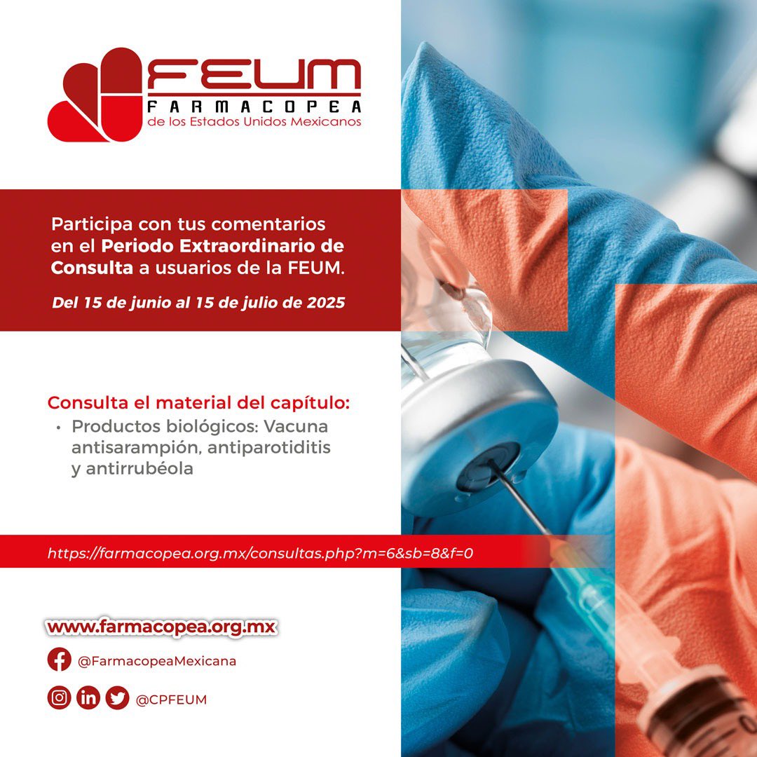 Farmacopea Mexicana (@cpfeum) on Twitter photo 
