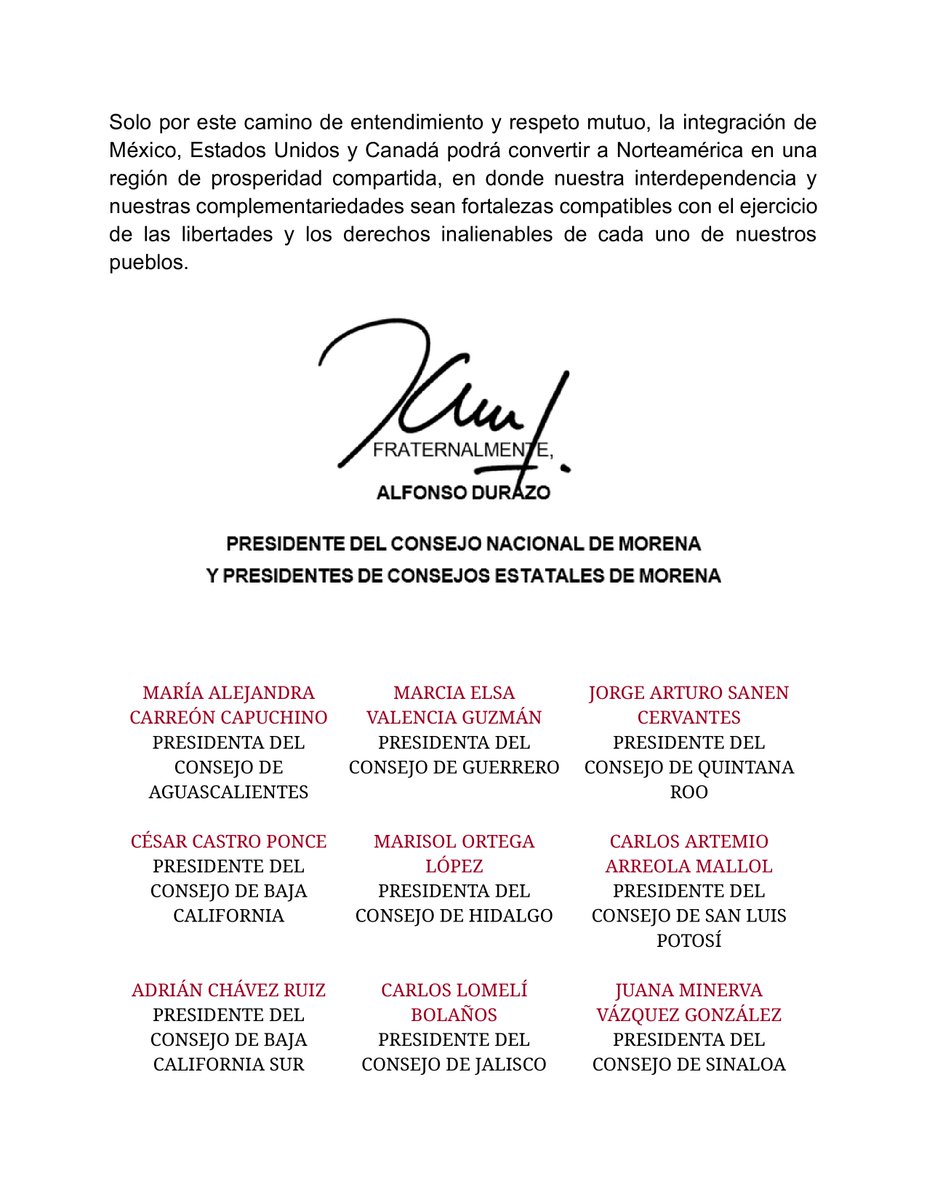 Consejo Nacional de Morena tweet media