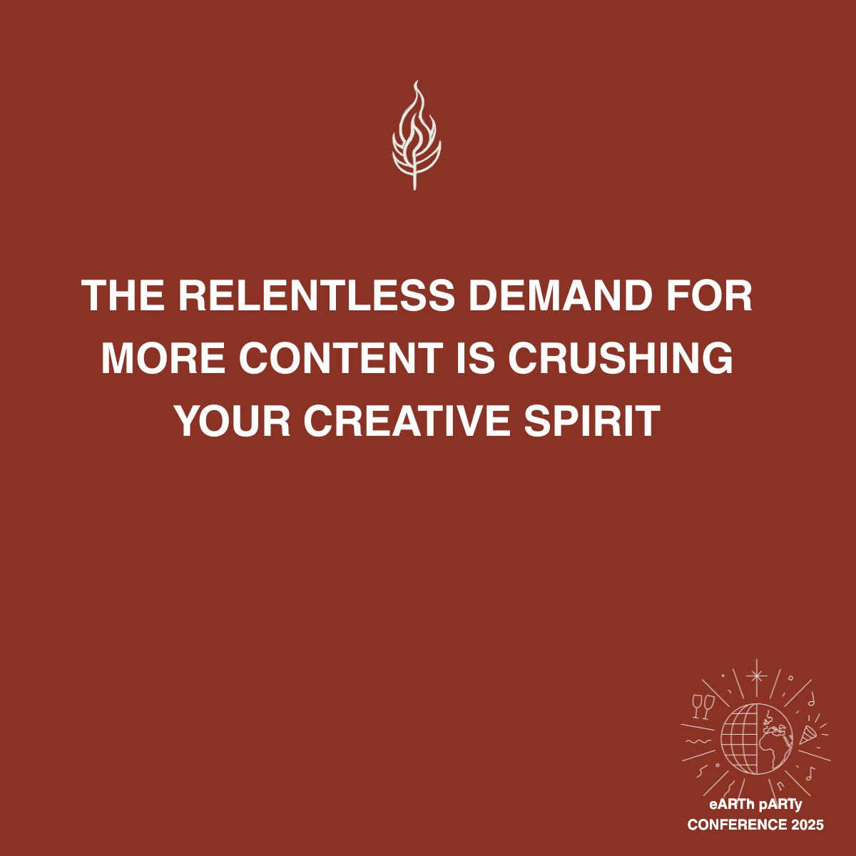 We’re thrilled to announce the eARTh pARTy Conference by Distributed Creatives— a convergence for visionaries in art, technology, and culture to reimagine the future. We'll explore how tech can empower creativity, not control it. We aim to build a world where artists own their