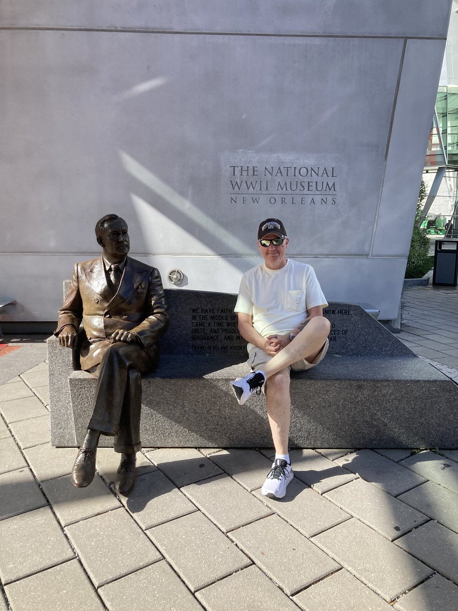 Md1819's tweet image. Visited the WWII museum in New Orleans today, phenomenal exhibits. Visiting the Civil War museum tomorrow and then off to Texas and more WWII!