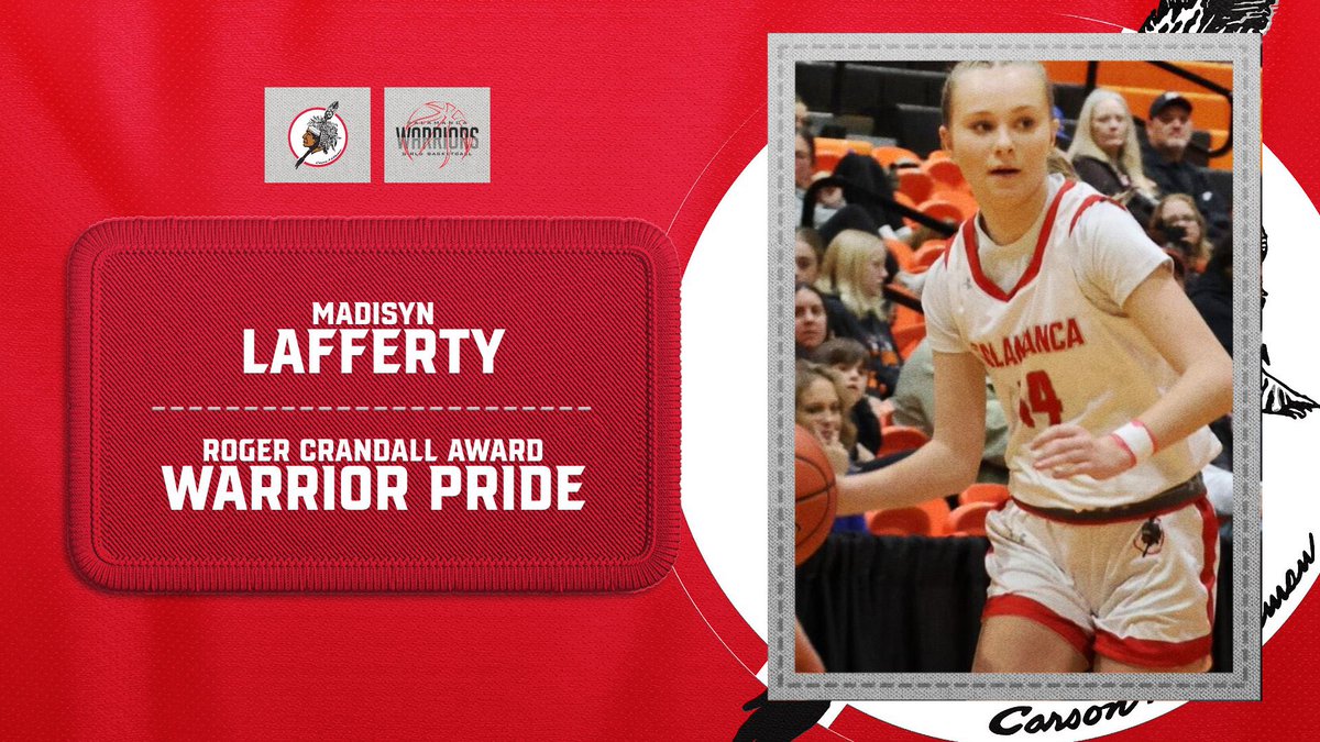 Salamanca Girls Basketball (@salamancagbb) on Twitter photo Today, senior and team captain, Madisyn Lafferty was honored with the Roger Crandall Warrior Pride award at <a href="/SCCSDWarriors/">Salamanca City Central School District</a> annual Moving Up Day Ceremony.
It’s difficult to pick a more deserving recipient! Congratulations Madi and the all the other athletic award winners. 👏 🎉 Today, senior and team captain, Madisyn Lafferty was honored with the Roger Crandall Warrior Pride award at <a href="/SCCSDWarriors/">Salamanca City Central School District</a> annual Moving Up Day Ceremony.
It’s difficult to pick a more deserving recipient! Congratulations Madi and the all the other athletic award winners. 👏 🎉