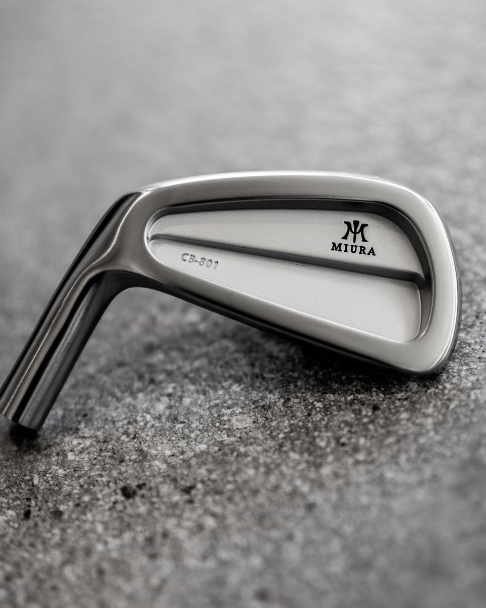 Left-handed precision meets Miura craftsmanship. The LH CB-801: where tradition and performance align.