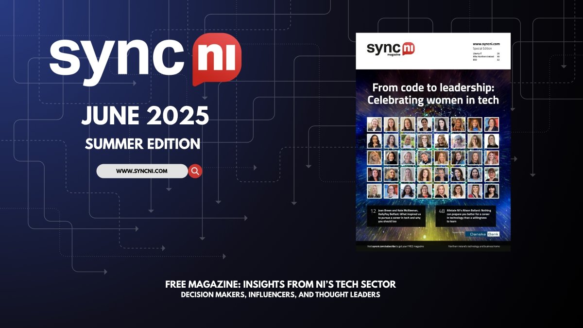 SyncNI's tweet image. ✨ In the Summer 2025 edition of Sync NI, we are celebrating women in tech
✨ From code to leadership, we sit down with local industry leaders and insiders as we hear the personal stories of how these inspiring women got involved in the thriving tech sector, why we must address…