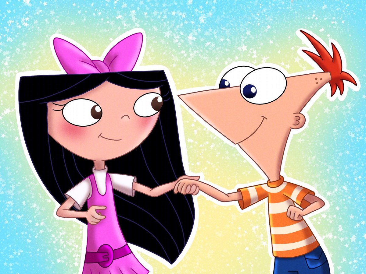 _AgentRose_'s tweet image. Surprise ! Here is a #phinbella art for you guys, they turned out adorable
#PhineasAndFerb