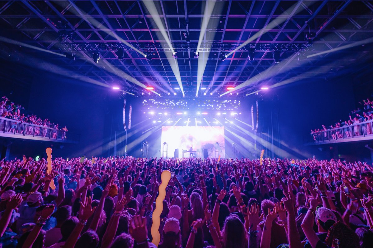 Inzo_Music's tweet photo. Bonnaroo: I know we were all absolutely devastated when the fest was cancelled… I was really looking forward to playing this fest for the first time, but I’m honestly just so grateful for what was manifested. I don’t think I’ve ever experienced that level of highly unified energy at a show in my life.  & I’m not trying to induce fomo for any of you who couldn’t go.. at the end of the day, we obviously couldn’t accommodate everybody, but to everyone who was there..  that felt special.. & I’m glad I was able to still share the same set I was going to do for you at the fest.  Shoutout to my brother Blookah for jamming out with me & to my little sis Lhasa for coming out as well. Also please never overlook the crews.. my crew, the venue crew.. all scrambling behind the scenes helping make this happen.  & a final round of applause for YOU guys for being there.  Hopefully there’s another Bonnaroo for me & my crew in the future 💜