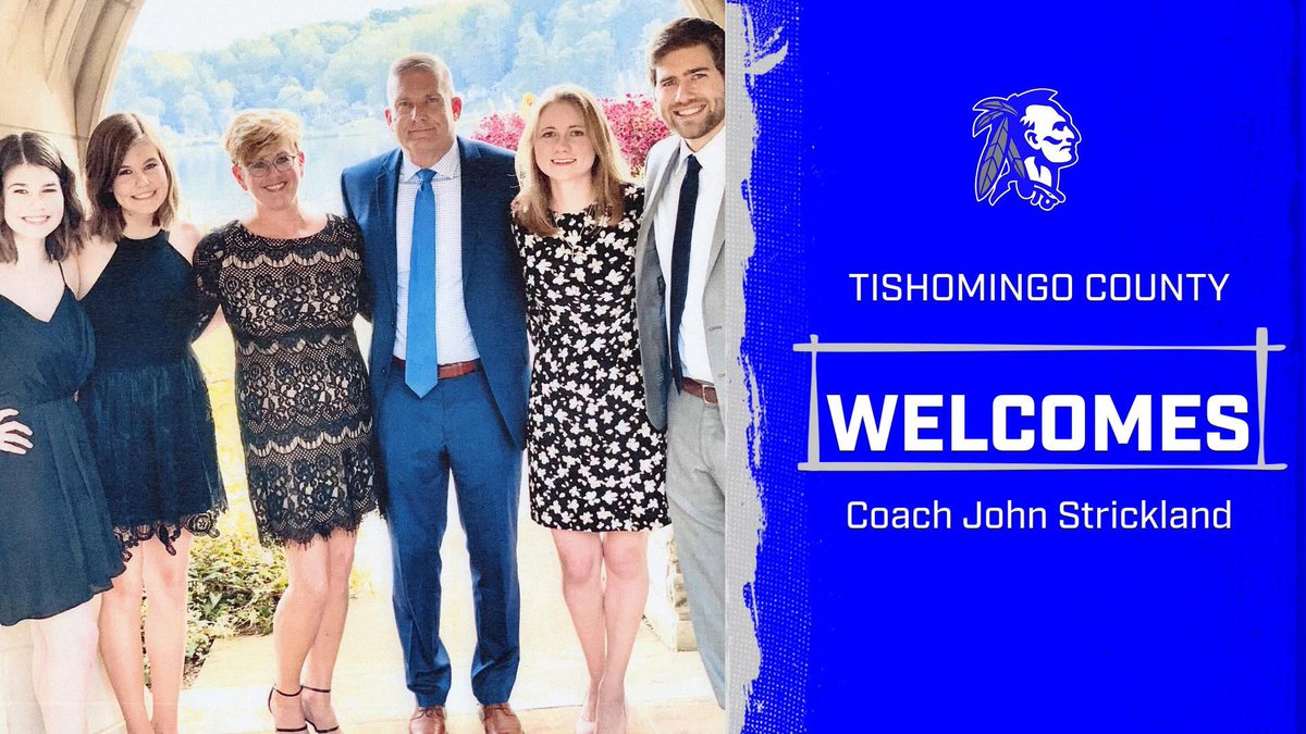 🏀Congratulations to Coach Strickland! 

Tishomingo County High School is thrilled to welcome our new head girls’ basketball coach, Coach Strickland, a proud Tishomingo County native!