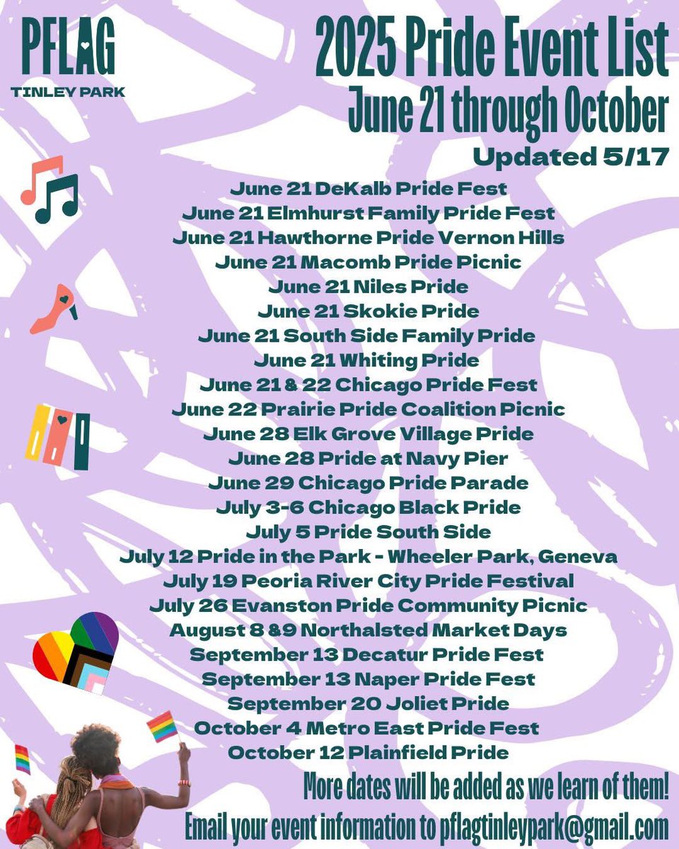 If you’ve ever felt a yen to help improve how LGBTQ+ people are treated, quite a few presentations &amp; events happening nearby that educate people on how to be an ally through <a href="/PFLAG/">PFLAG National</a>, the org leading the charge in our part of the country. #PrideMonth tinleypark.pflag.org/upcoming-events
