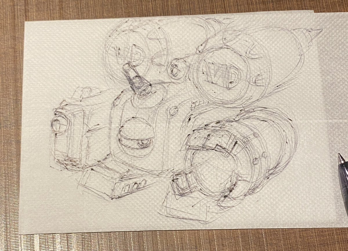 ①流れ星を描く
②円柱と立方体を描く
③ざくざく
④ざくざくざくざく 