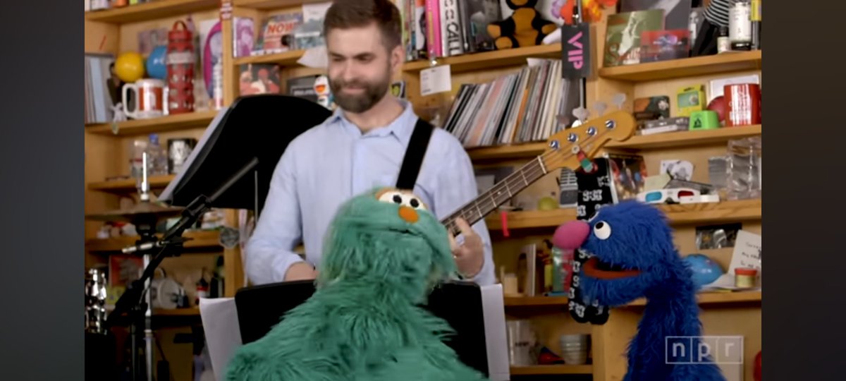 I'm convinced <a href="/jlongster/">James Long</a> is moonlighting as a bass player for Sesame Street
