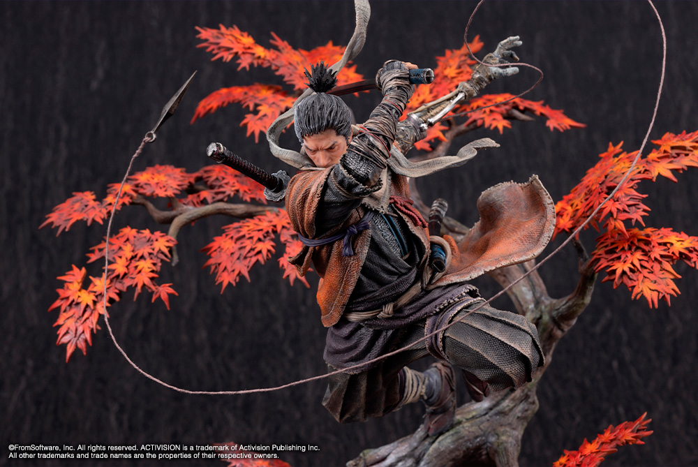 Kotobukiya_EN's tweet image. 【PRE-ORDERS OPEN】
Wolf from SEKIRO: SHADOWS DIE TWICE arrives as a statue!

Recreated at 1/7 scale and surpassing 15 inches, a mythical realm combined with the realism of the Sengoku period is fully realized. The design, sculpt, and material are all perfected to bring the world…
