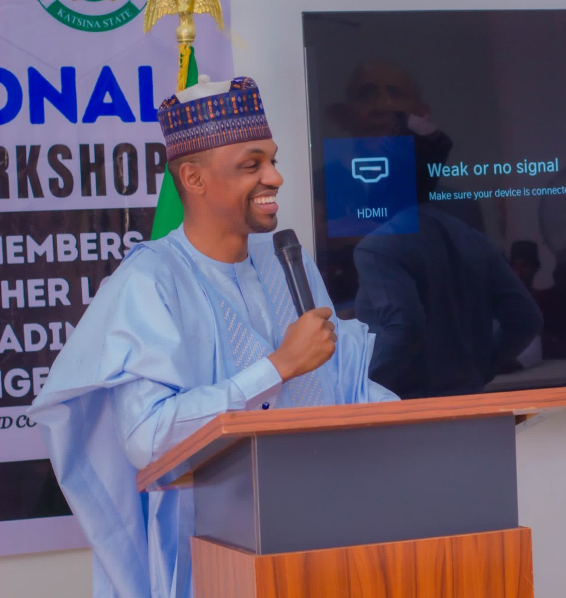 AhmedAdamu's tweet image. During the Leadership Lecture to the Officials of Katsina Local Government.