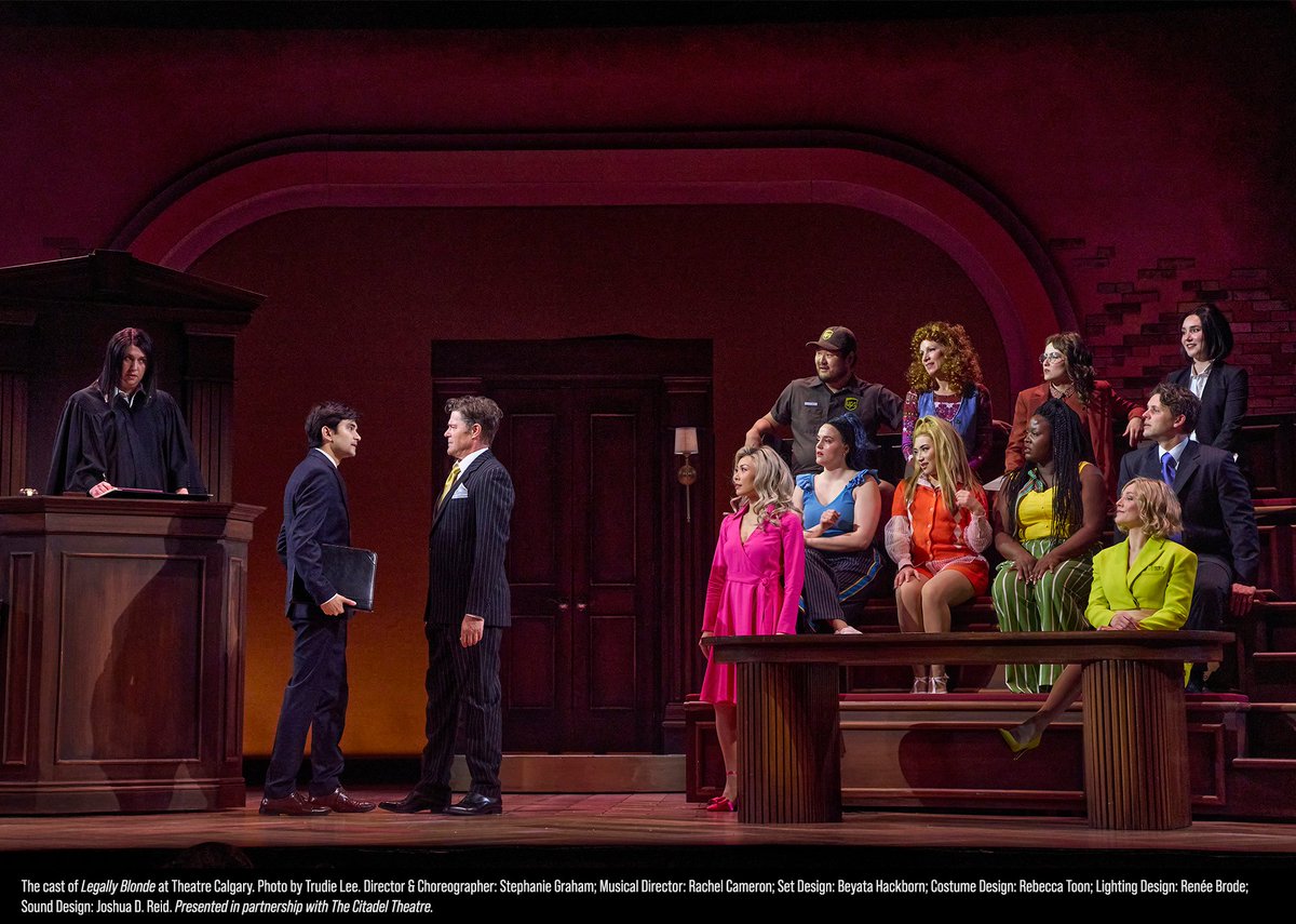 TheatreCalgary's tweet image. Theatre Calgary’s production of #LegallyBlonde closed on the weekend to sold out houses! Thank you to everyone who joined us 💗
Congrats & happy closing to everyone involved in the production! 👏
The show runs in Edmonton next at from July 5-Aug 3 at @citadeltheatre!
#ABTheatre