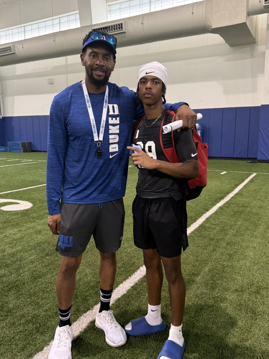 devinhopper0's tweet image. I had a great day competing @DukeFOOTBALL prospect camp. Appreciated the coaching and the feedback @CoachZohn gave me.
Back to work tomorrow ‼️
@TDBELL29 @pepman704 @anthonyjhodel @CoachLineberger @Scout_ScottC @KingsMountainFB 
@DUFBRecruit @CoachGGreenNCSA