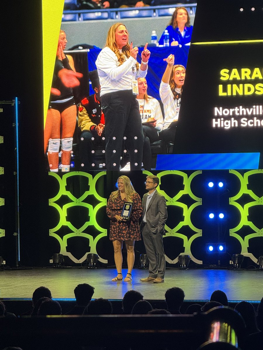 Congrats to Coach Lindstrom!  Well deserved