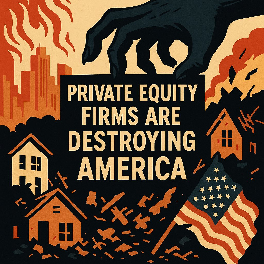 Karen (@rambat) on Twitter photo <a href="/WallStreetApes/">Wall Street Apes</a> Private equity firms are destroying America from every direction!
- Loading Companies with Debt: Private equity firms burden acquired companies with excessive debt, increasing bankruptcy risk.
- Job Losses: Cost-cutting after buyouts leads to mass layoffs, with nearly 600,000 <a href="/WallStreetApes/">Wall Street Apes</a> Private equity firms are destroying America from every direction!
- Loading Companies with Debt: Private equity firms burden acquired companies with excessive debt, increasing bankruptcy risk.
- Job Losses: Cost-cutting after buyouts leads to mass layoffs, with nearly 600,000
