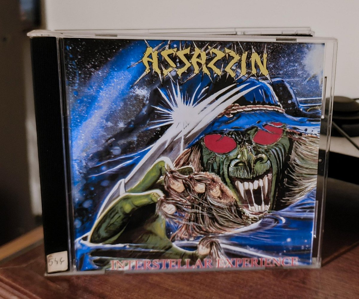 Barbaric Thrash Metal from Germany 🍻 

🇩🇪 ASSASSIN: "Interstellar Experience" (1988)

🎧 youtu.be/jjcDk87xqSg?si…

#Assassin #ThrashMetal #CD #NowPlaying #MetalTwitter #Playlist #OSTM #Metal #SpeedMetal