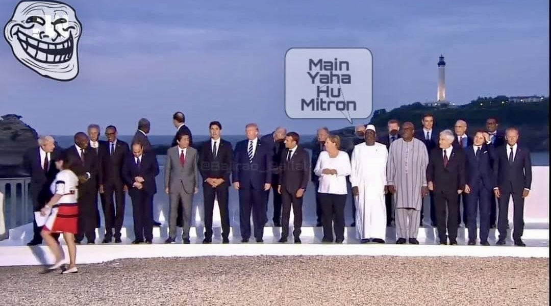 davidbuntix's tweet image. Paw paw kidhar hai ?

#modidisaster #ModiInCyprus #G7Summit #G7Kananaskis2025 #IranIsraelConflict