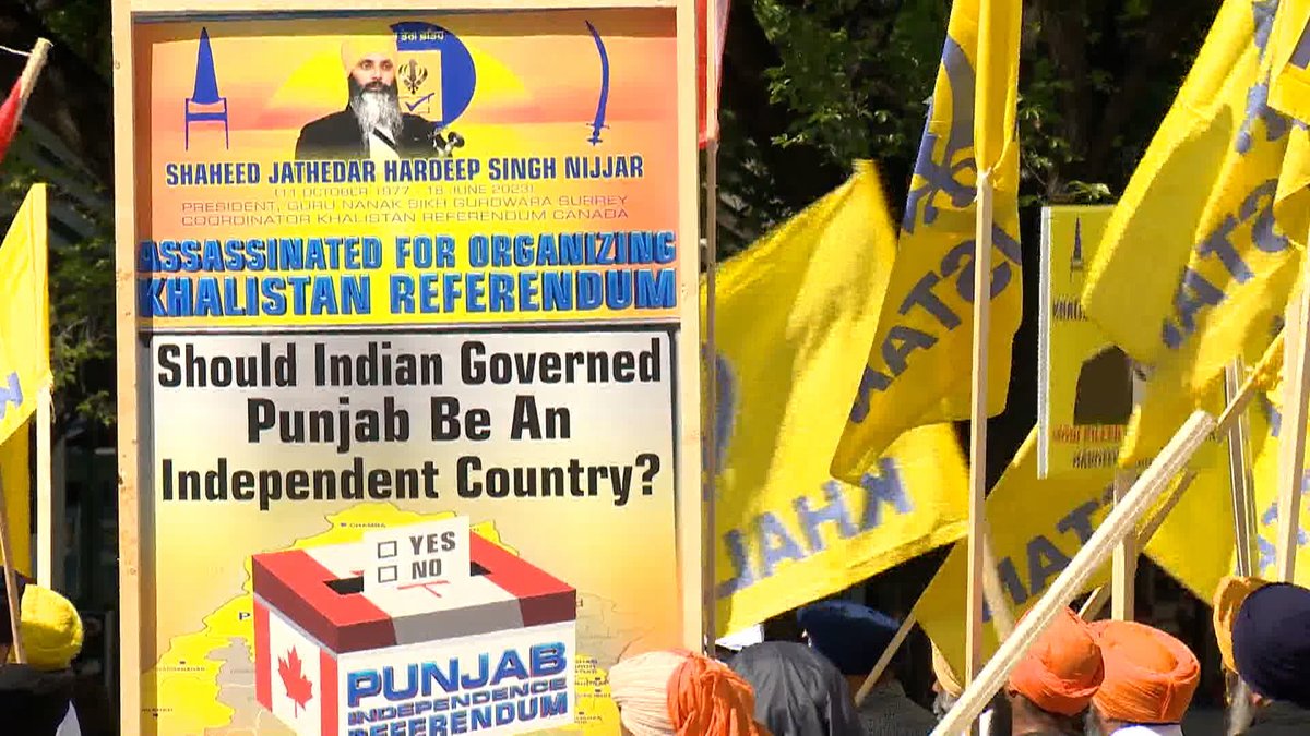 Sikh separatists stage Calgary protest against Indian prime minister’s visit to G7.
globalnews.ca/news/11244591/…