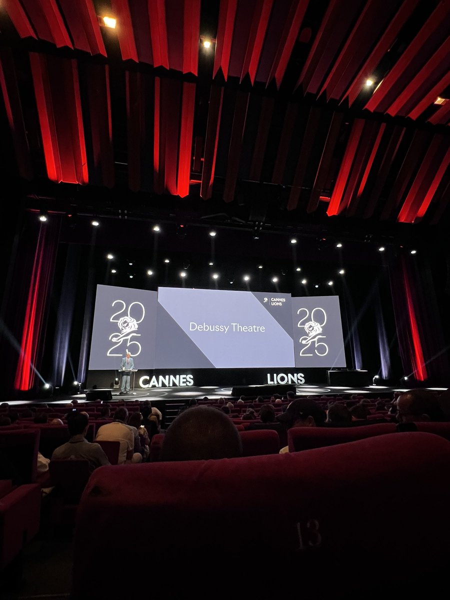 Narvaez_io's tweet photo. Size is no longer a strategy. Bold bravery is. 💥

Back at #CannesLions — two years after our work was featured in the official magazine.

Today, I’m here with @ProjectWW & @GPJExpMktg proud of bold entries and even prouder of our sister agency @Spinifexgroup for today’s shortlist. 👏🔥

A few standouts from Day One:

🧠 “Why Giants Can’t Dance” — Sir John Hegarty:

“AI hasn’t changed creativity, it’s changed who gets to create.”
“Don’t aim to be the biggest. Aim to be the boldest.”

📈 @ServiceNow Colin Fleming & @Adobe Rachel Thornton:

“From broadcasting value to earning trust.”
“Bravery + storytelling = breakthrough.”

In an era of AI, truth, trust, and humanity are the future.
That’s how giants dance.

#Cannes2025 
#CreativeLeadership #ExperienceDesign #Storytelling #AIandCreativity #BrandExperience
@GeorgePJohnson