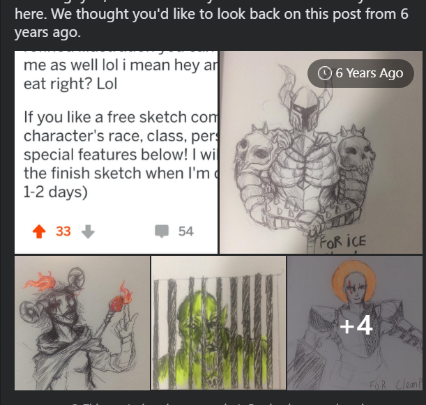 Art from 6 years ago lol, god i was horrible