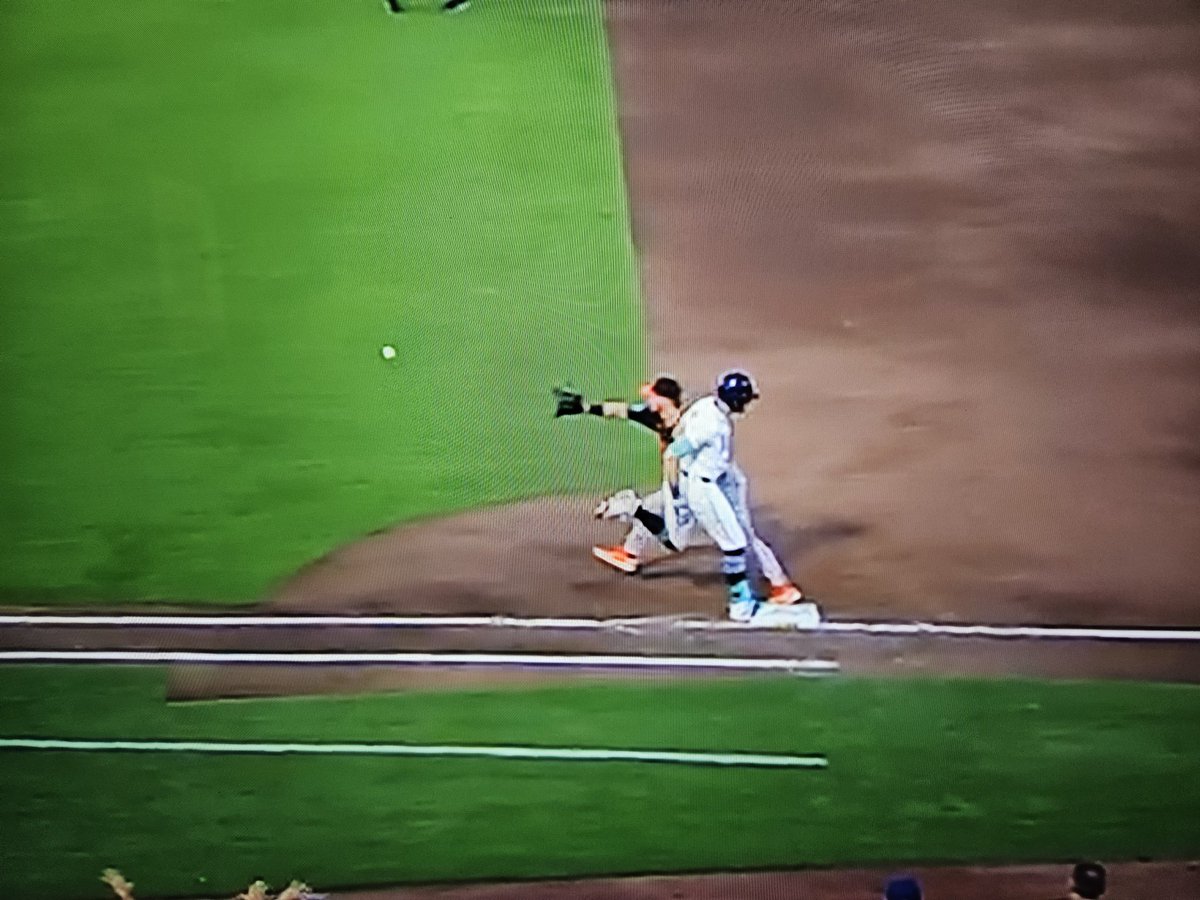tomkeels's tweet photo. #MLB What are we doing?  Josh Lowe called out here. #Rays

This should be a firable offense. https://t.co/pxbQ2himJM