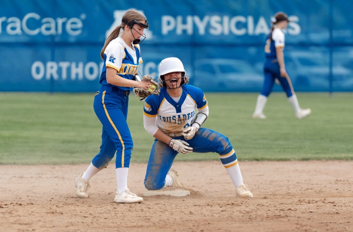 Sadie Meyer (@sadiemeyerr) on Twitter photo School ball season stats:
Batting:
AB: 101
AVG: .515
OBP: .562
H: 52
2B: 8
3B: 2
HR: 3
RBI: 37
R: 55
SO: 4
SB: 29-93.55%
Fielding:
FPCT: .904
TC: 104
A: 40
PO: 54
E: 10
DP: 3
<a href="/fastpitchCHS/">CHS Fastpitch</a> <a href="/MNForceImpact/">Minnesota Force Impact</a> School ball season stats:
Batting:
AB: 101
AVG: .515
OBP: .562
H: 52
2B: 8
3B: 2
HR: 3
RBI: 37
R: 55
SO: 4
SB: 29-93.55%
Fielding:
FPCT: .904
TC: 104
A: 40
PO: 54
E: 10
DP: 3
<a href="/fastpitchCHS/">CHS Fastpitch</a> <a href="/MNForceImpact/">Minnesota Force Impact</a>
