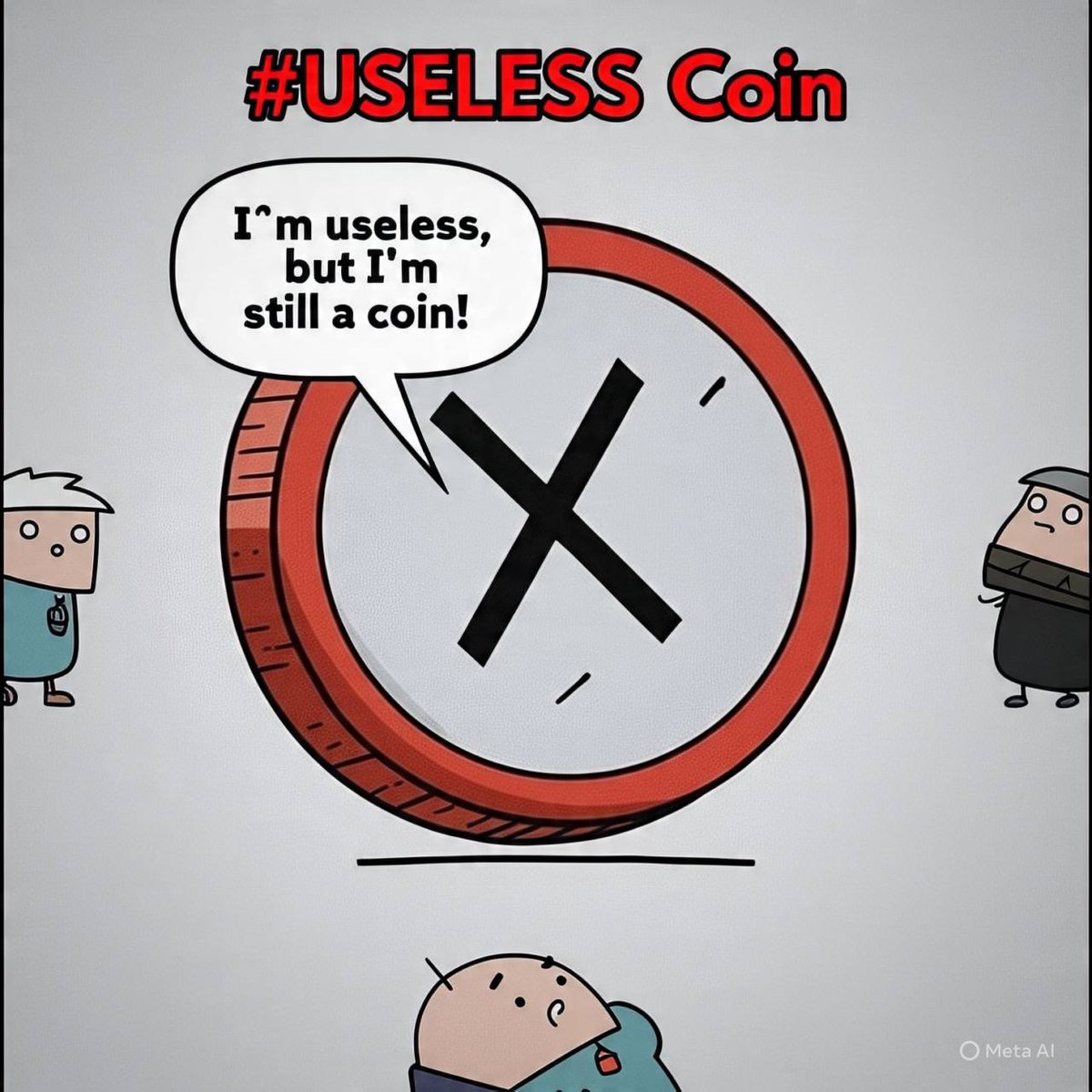 While everyone slept on it, #Useless built one of the strongest stealth communities in crypto.
Next run? It’s anything but useless. 

Crypto is for everyone!