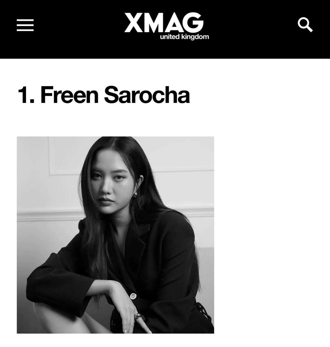 sompama's tweet photo. Freen Sarocha ครองอันดับ 1 สาว Gen Z ที่เซ็กซี่ที่สุดจากการจัดอันดับของผู้อ่านของนิตยสาร Xmag จากผลโหวตของผู้อ่านทั่วโลก
ยินดีด้วนะคะฟรีน แล้วสโรชา คือ No.1 แสนจะภูมิใจ 🌷👏🏻🫶🏻🎉💕😍
#srchafreen
#xmag #officialxmag https://t.co/bZTRVGULwK