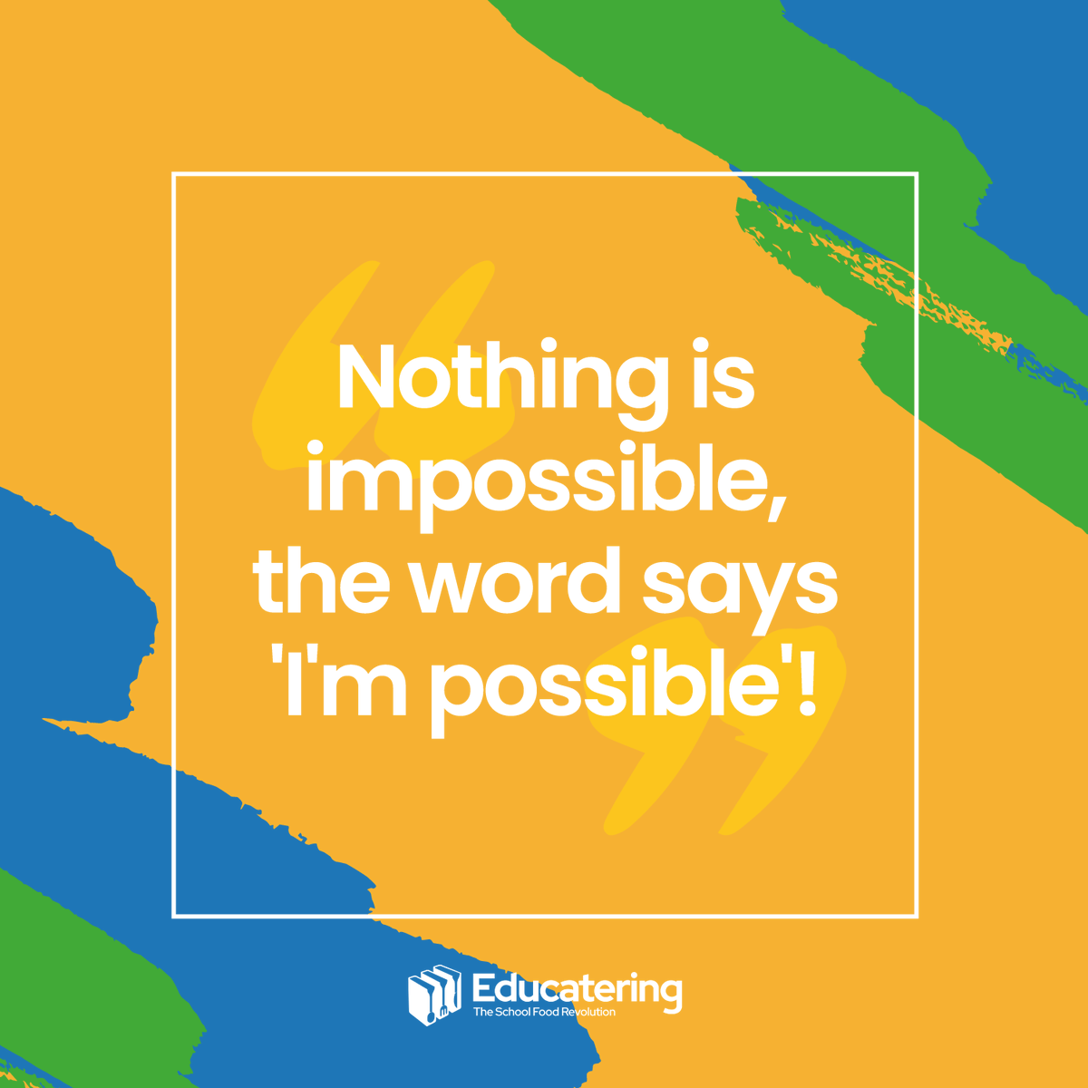 🌟 Nothing is impossible—the word itself says “I’m possible!” 💪✨
A little reminder to keep believing in your potential.
Let’s inspire confidence,one positive thought at a time. 🙌
#MondayMotivation #PositiveVibes #GrowthMindset #SchoolInspiration #Educatering #BelieveInYourself