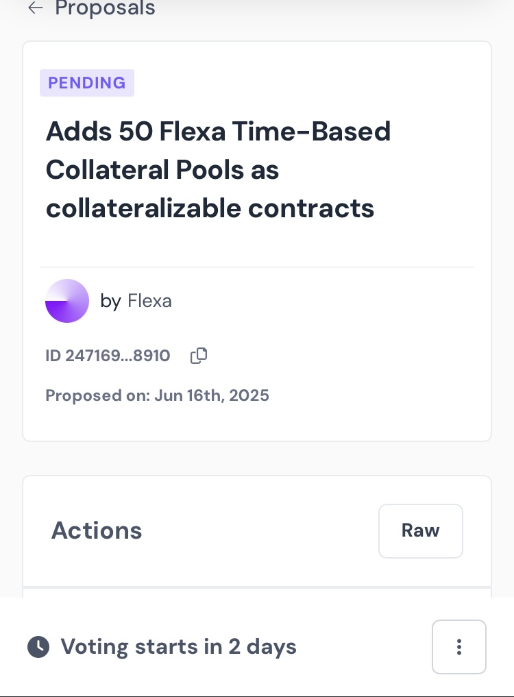 Voting starts in 2 days for an additional 50 pools! Hope this is a no brainer 🤣 #LetsDoIt   🔥

<a href="/FlexaHQ/">Flexa</a> 
<a href="/anvil_xyz/">Anvil</a> 
$Amp ⚡️
