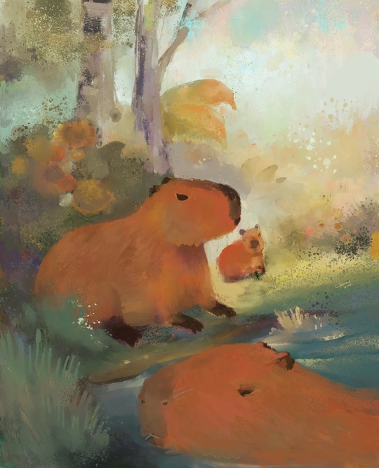 more capybaras