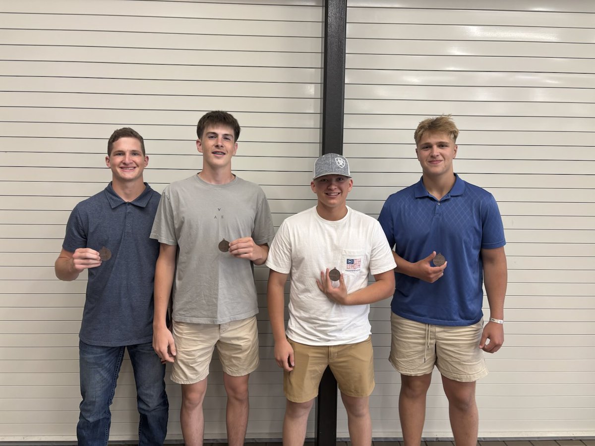 2025 Season Awards
HNAC Selection
Carson Harness, Logan Mollenkopf, Eli Holloway, Noah Herd