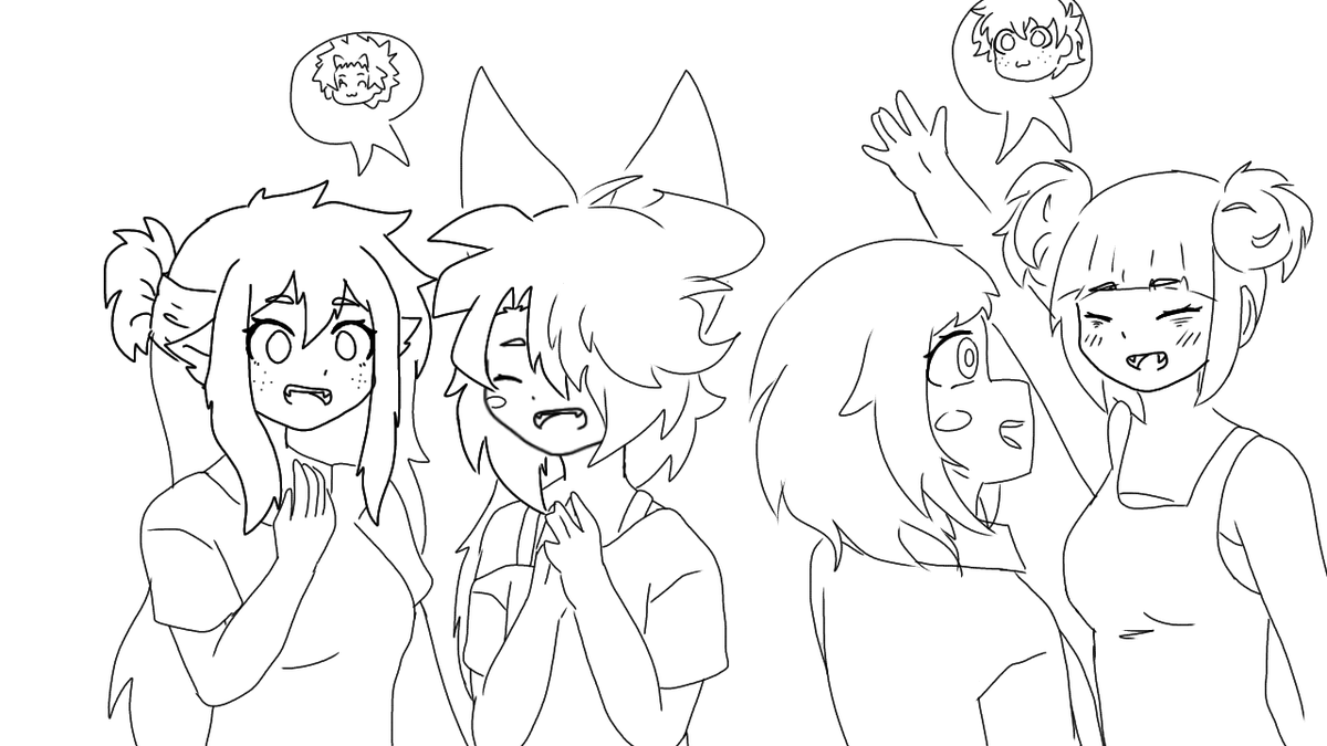 TCutefox's tweet photo. Girl talk 💕🗣️

Feat - @RatGumOfficial_ (i couldn't help myself to draw your oc again lol, i hope thats ok)

#MHA #MyHeroAcademia #OC 
#Ochakouraraka #togahimiko  #kiyomisakura #TailsTheFox #ocxc https://t.co/NcJCVOKrE7