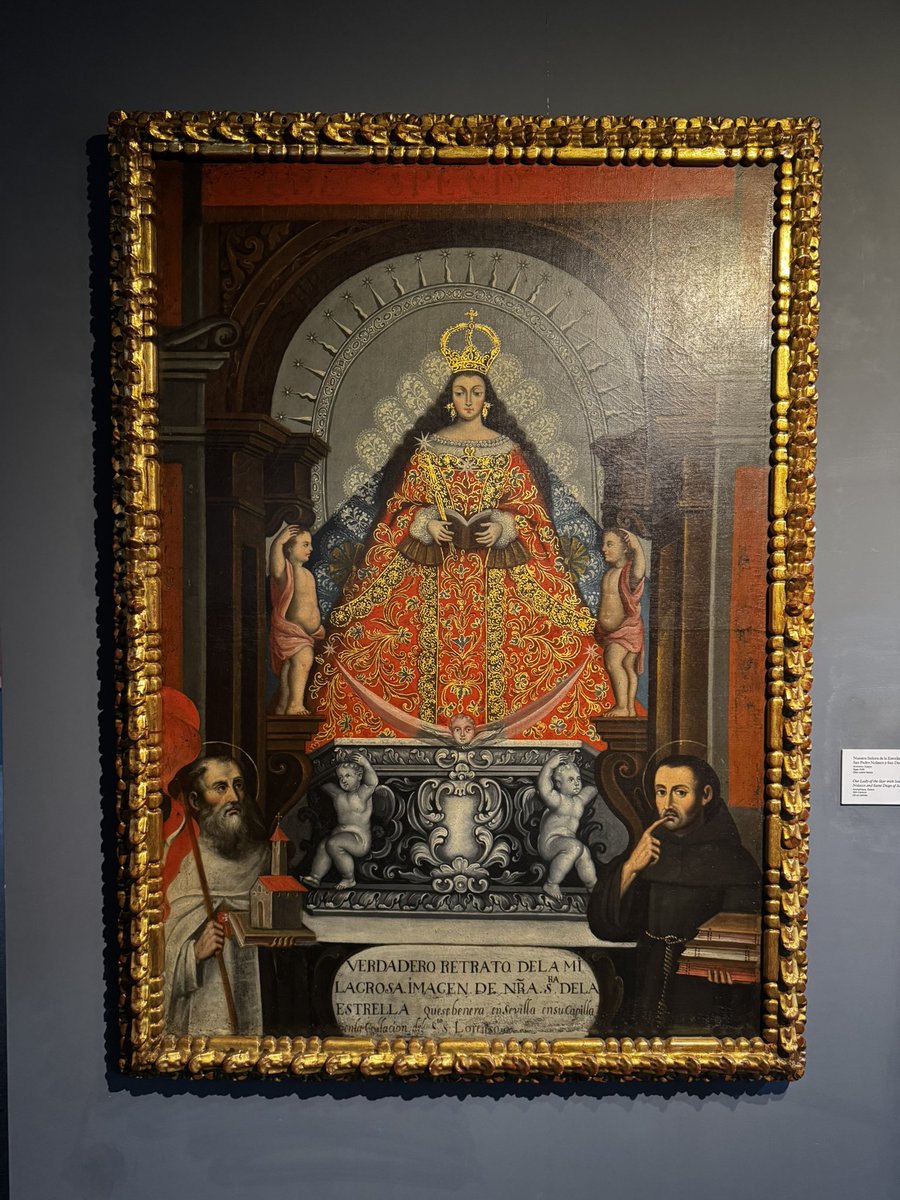 Julio Cesar Rodriguez (@jcrmtxus) on Twitter photo Nuestra Señora de la Estrella con
San Pedro Nolasco y San Diego de Alcalá (Our Lady of the Star with Saint Peter Nolasco and Saint Diego of Alcala), Anonymous (Peru)
Oil on canvas, gilded details, 18th century, Cuzco School of Painting.
<a href="/MuseodeOsma/">Museo Pedro de Osma</a>
During the Middle Ages and Nuestra Señora de la Estrella con
San Pedro Nolasco y San Diego de Alcalá (Our Lady of the Star with Saint Peter Nolasco and Saint Diego of Alcala), Anonymous (Peru)
Oil on canvas, gilded details, 18th century, Cuzco School of Painting.
<a href="/MuseodeOsma/">Museo Pedro de Osma</a>
During the Middle Ages and