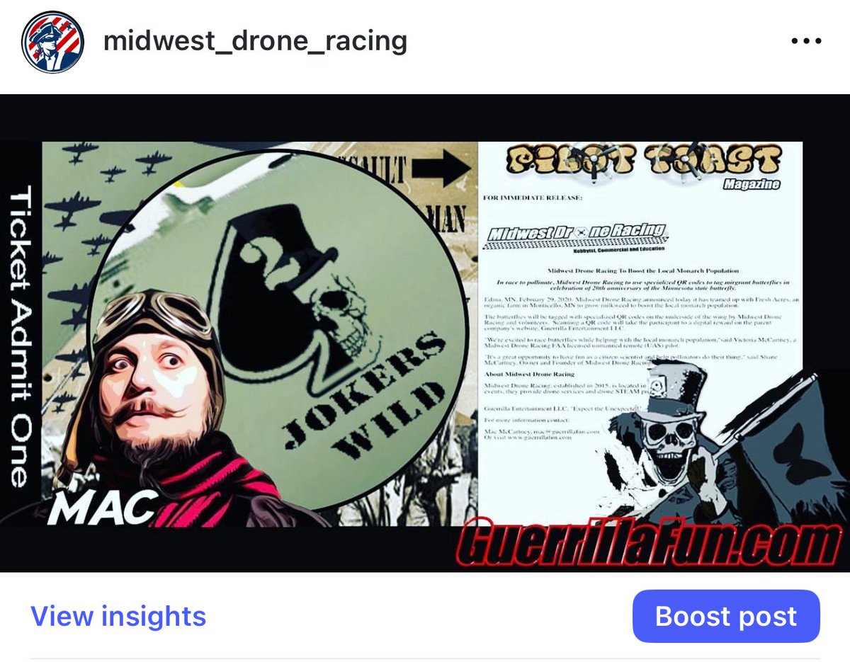 MWDroneRacing's tweet photo. @mnwild Jacques says hello! ehh? https://t.co/7JHn86mGZT