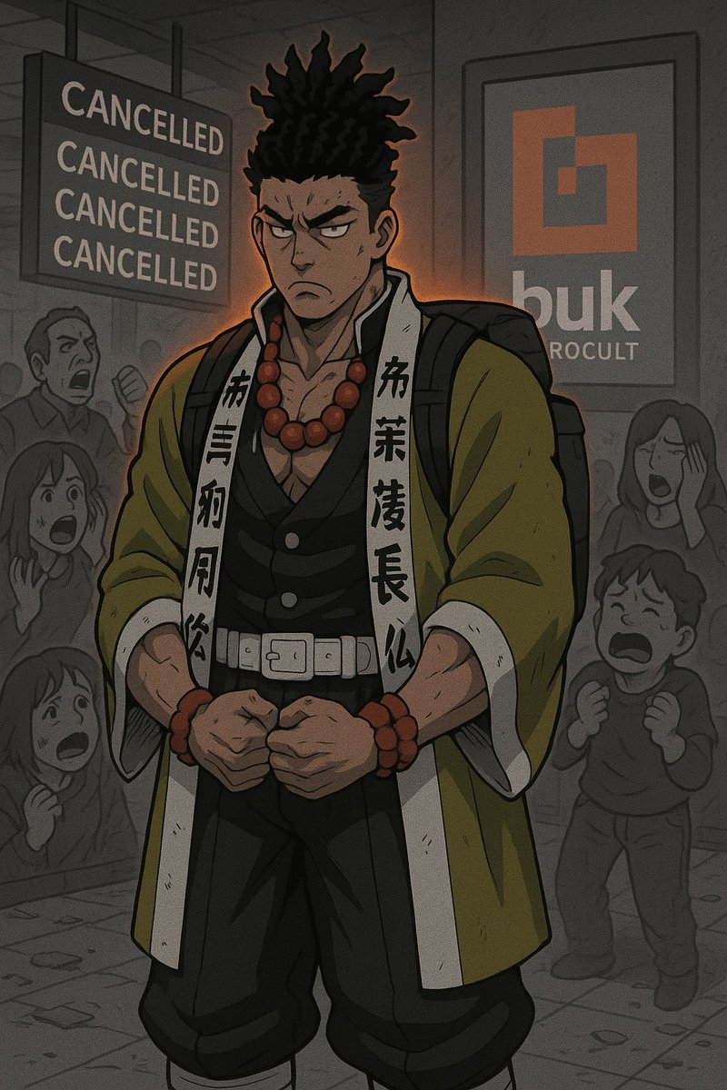 frouqcrypto001's tweet image. Imagine Himejima stuck at an airport, flight delayed, bags lost, and some guy yelling at customer service like a demon just ate his passport.

Travel shouldn’t feel like a boss fight.

Let’s fix that.

ft. @BukProtocol 🧳✈️ #AnimeStyle #BukProtocol #Web3Travel