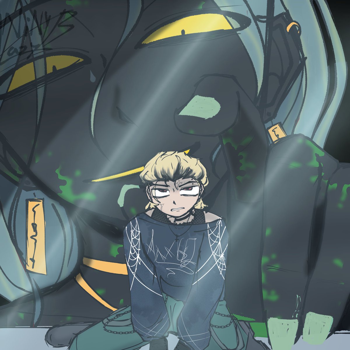 Niny_LazyBones's tweet photo. Luego explicaré pq el guardián de Ann se ve así, pero bue
What if Ann were in Alnst?
#ALNST #oc #ocart #myartwork #ocalnst https://t.co/QHhN0anmzm
