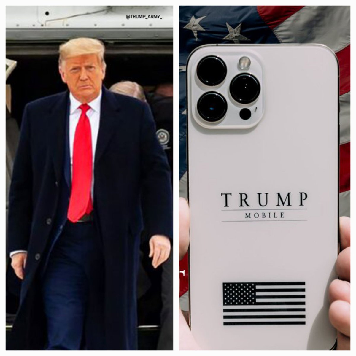 Real_JFK_Jr_'s tweet image. 🚨 JUST IN: The Trump Organization has launched "Trump Mobile," a new U.S.-made phone service, introducing American-manufactured devices to the market, get more from your wireless service.
If you one to get one free follow , repost and drop ❤️