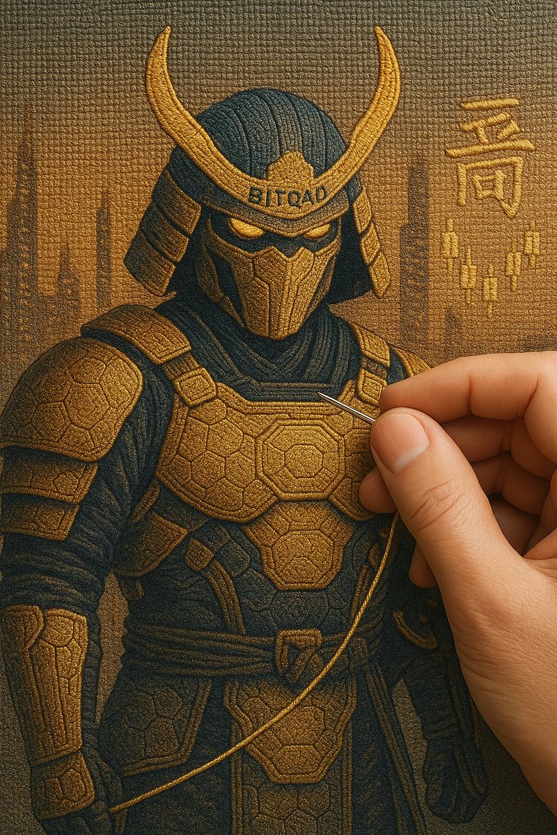 Sewing in 2025: Forged by growth, stitched with discipline.

🧵 <a href="/BitQad/">₿itQad</a>