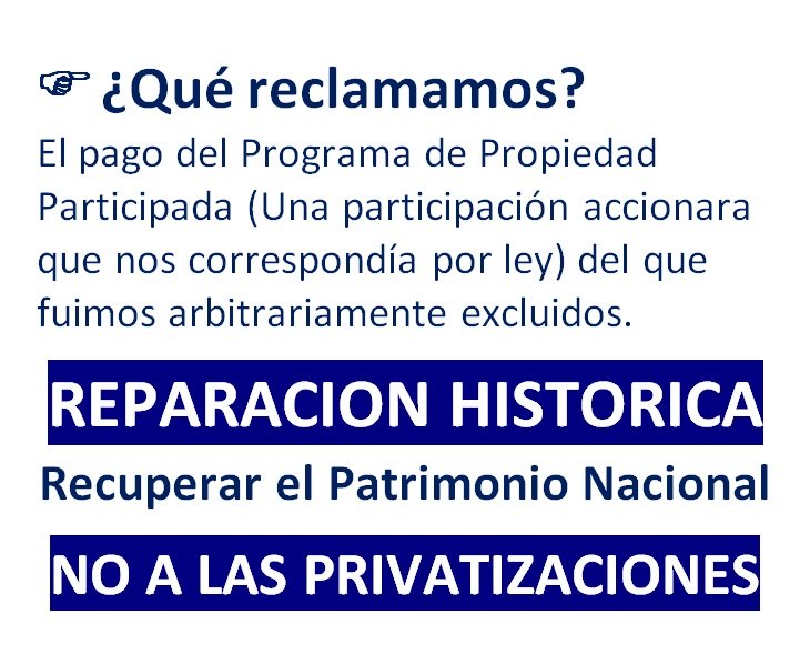 Ex Empleados de Segba tweet media
