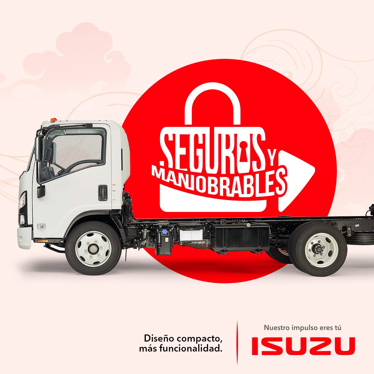 No importa si la calle es angosta, la maniobra es difícil o el tiempo apremia…
Cuando vas al volante de un ISUZU, vas seguro. 💪