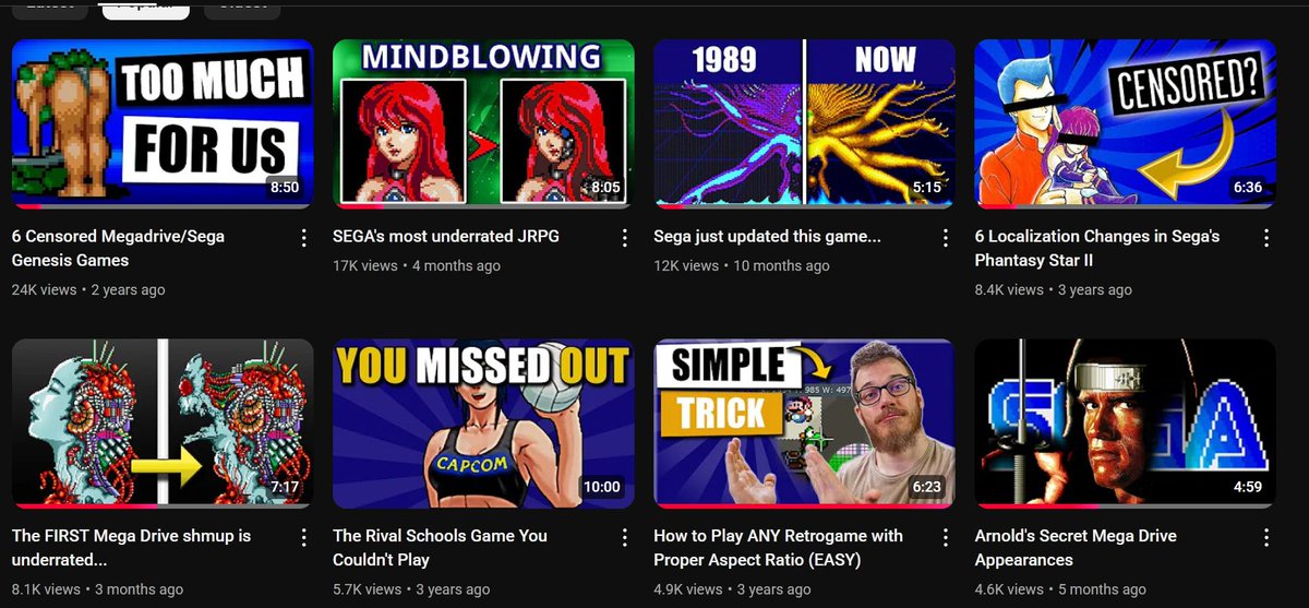 After 4 years with my YouTube channel, I have learned that I gotta put either some hot pixel chick on the thumbnail or an alpha male
