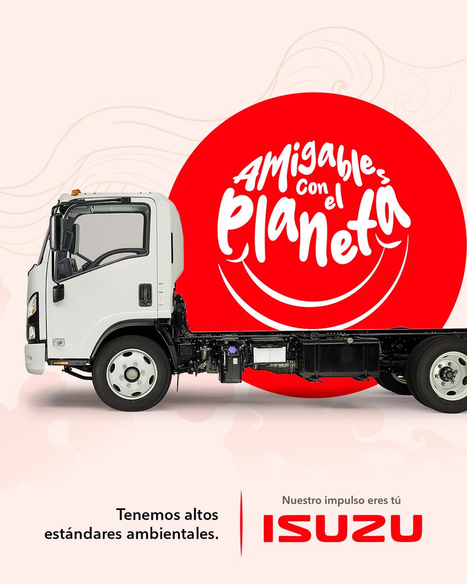 En ISUZU, creemos que avanzar también significa cuidar el camino que pisamos. 🌎