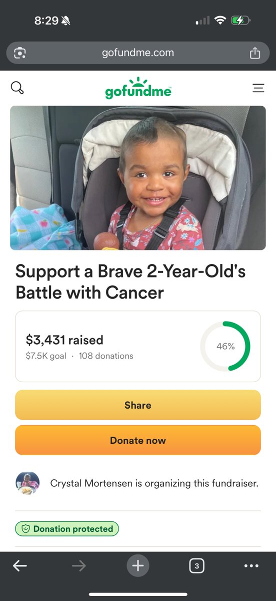 How much the fundraiser was at when we started vs what it’s at now!

I love this community and when we come together.

Never forget THIS is what it means to be a swiftie! 💚

Donate and if you can’t a RT goes such a long way ✨

🔗: gofundme.com/f/support-a-br…