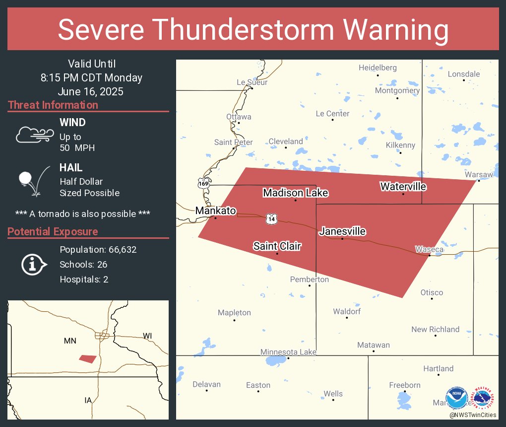 NWS Twin Cities tweet media