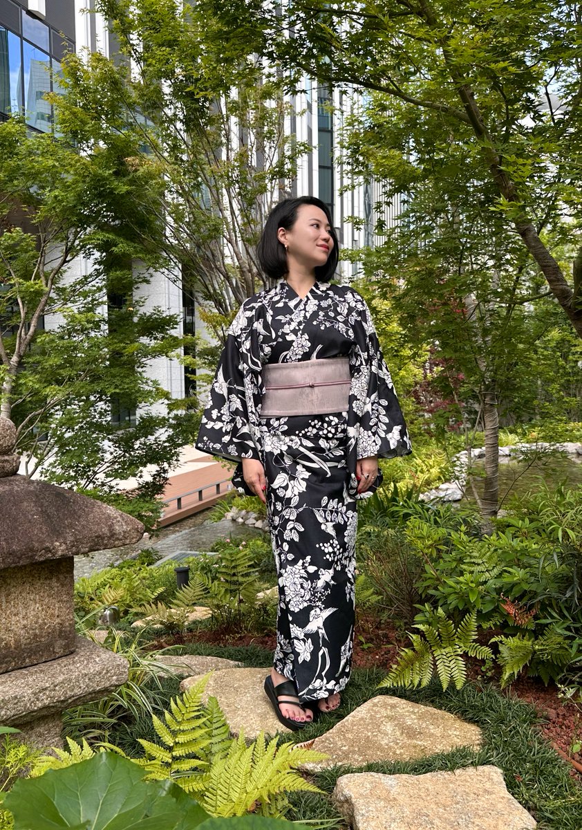 元鈴木さん Cinematiq 2wayセパレート浴衣 L〜LL グリーン 受注販売